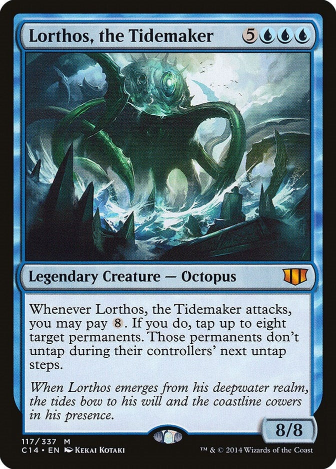 Image for Lorthos, the Tidemaker (117) (Commander 2014) (C14) - Magic: The Gathering