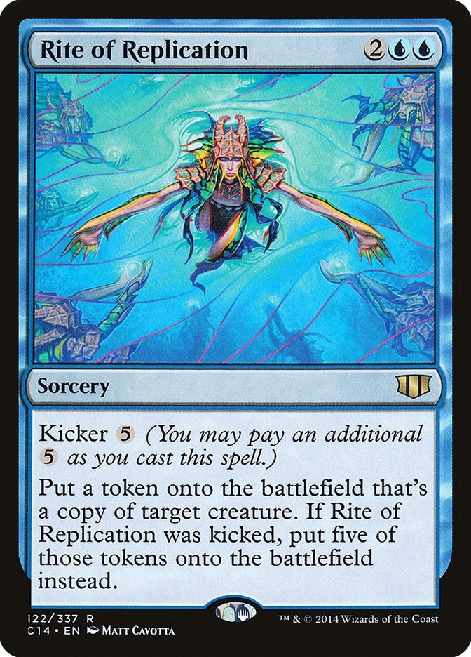 Image for Rite of Replication (122) (Commander 2014) (C14) - Magic: The Gathering