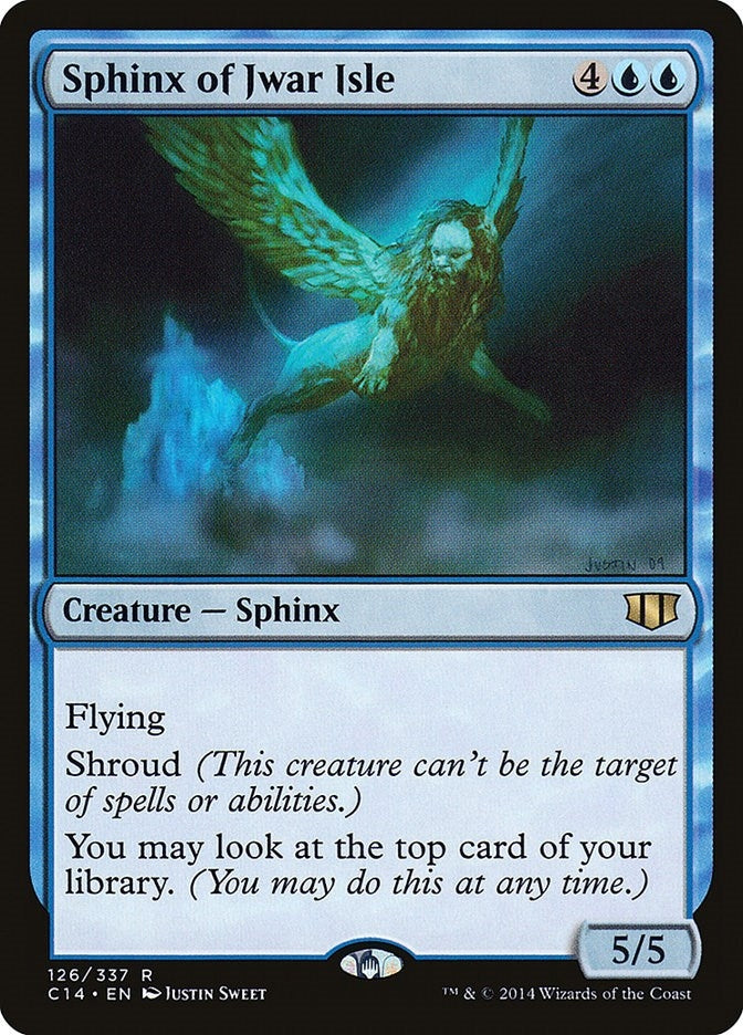 Image for Sphinx of Jwar Isle (126) (Commander 2014) (C14) - Magic: The Gathering