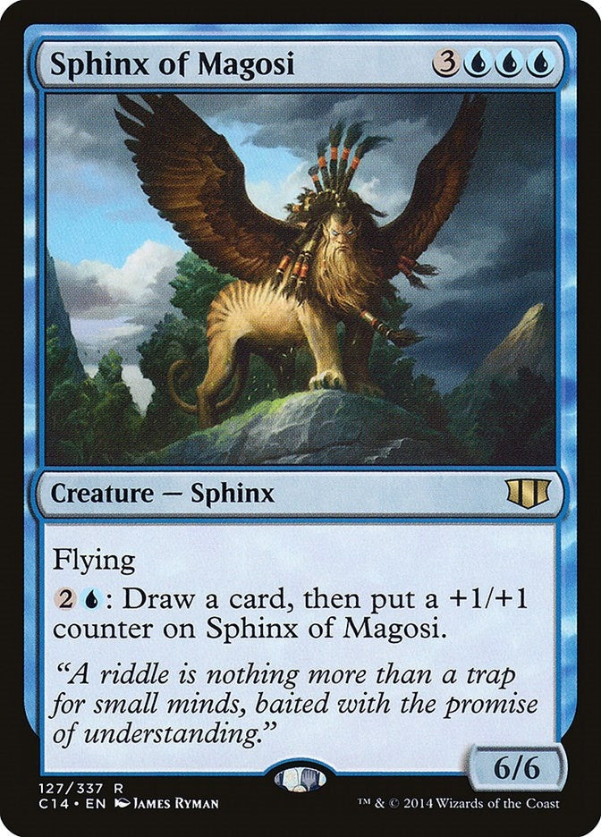 Image for Sphinx of Magosi (127) (Commander 2014) (C14) - Magic: The Gathering