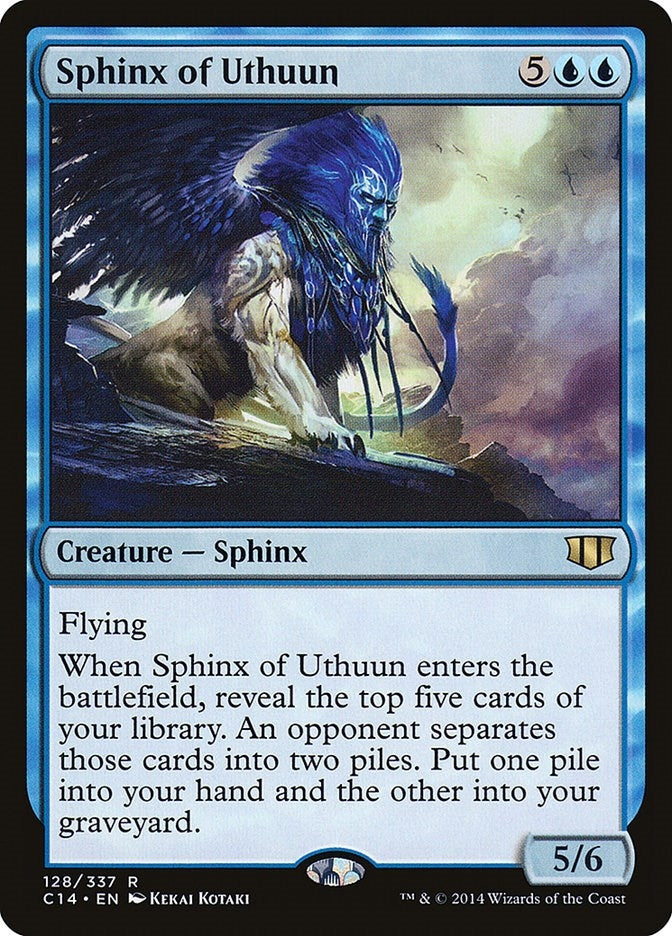 Image for Sphinx of Uthuun (128) (Commander 2014) (C14) - Magic: The Gathering