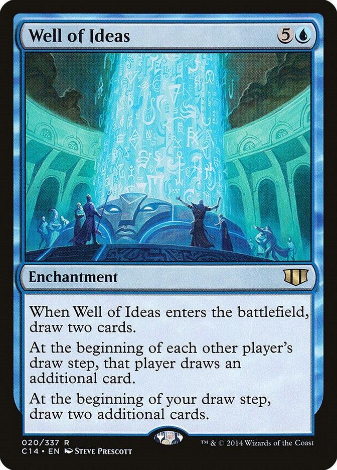 Image for Well of Ideas (20) (Commander 2014) (C14) - Magic: The Gathering