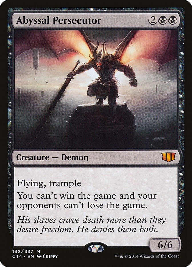Image for Abyssal Persecutor (132) (Commander 2014) (C14) - Magic: The Gathering