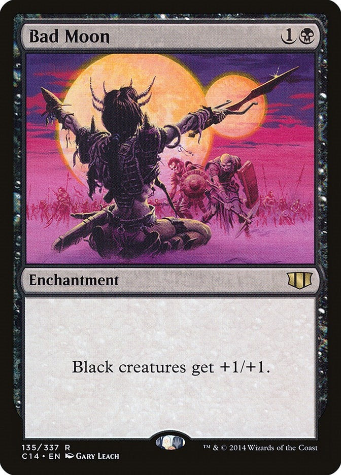 Image for Bad Moon (135) (Commander 2014) (C14) - Magic: The Gathering