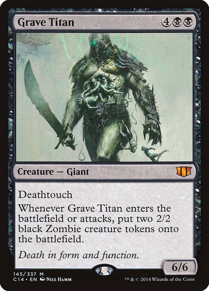 Image for Grave Titan (145) (Commander 2014) (C14) - Magic: The Gathering