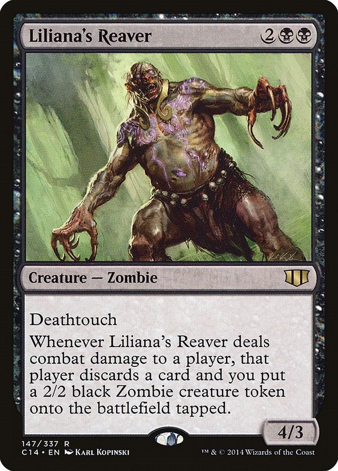 Image for Liliana's Reaver (147) (Commander 2014) - Magic: The Gathering