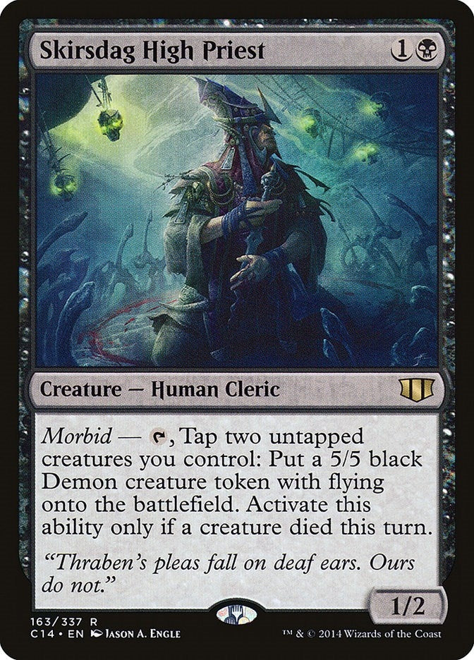 Image for Skirsdag High Priest (163) (Commander 2014) (C14) - Magic: The Gathering