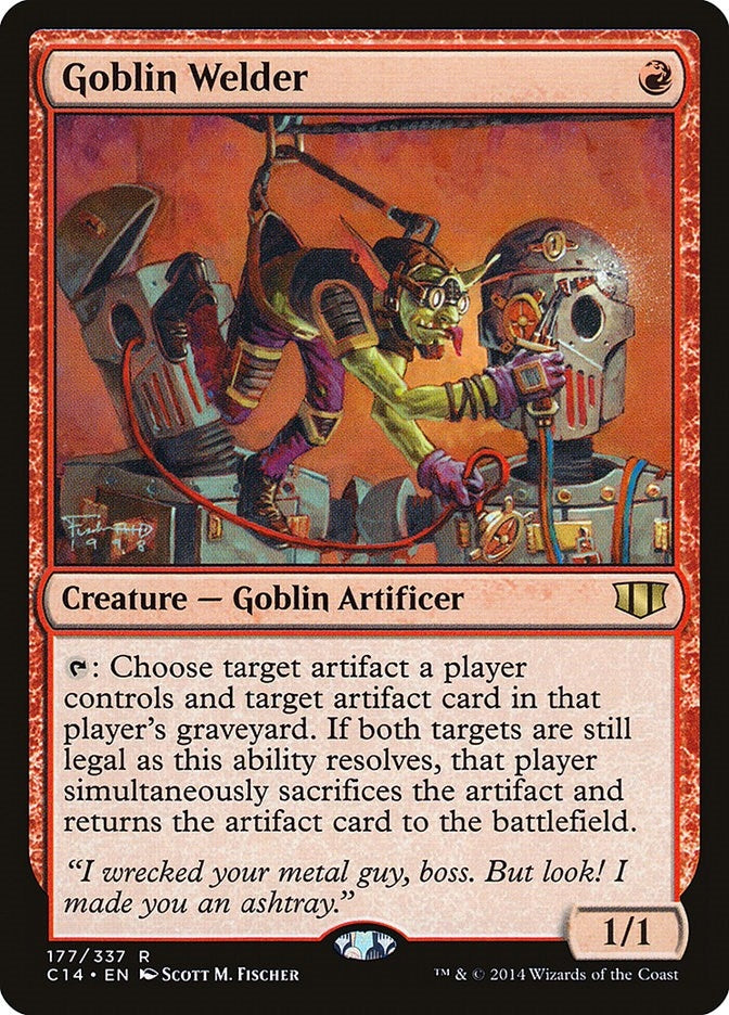 Image for Goblin Welder (177) (Commander 2014) (C14) - Magic: The Gathering