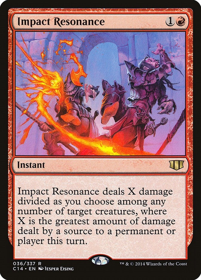 Image for Impact Resonance (36) (Commander 2014) (C14) - Magic: The Gathering