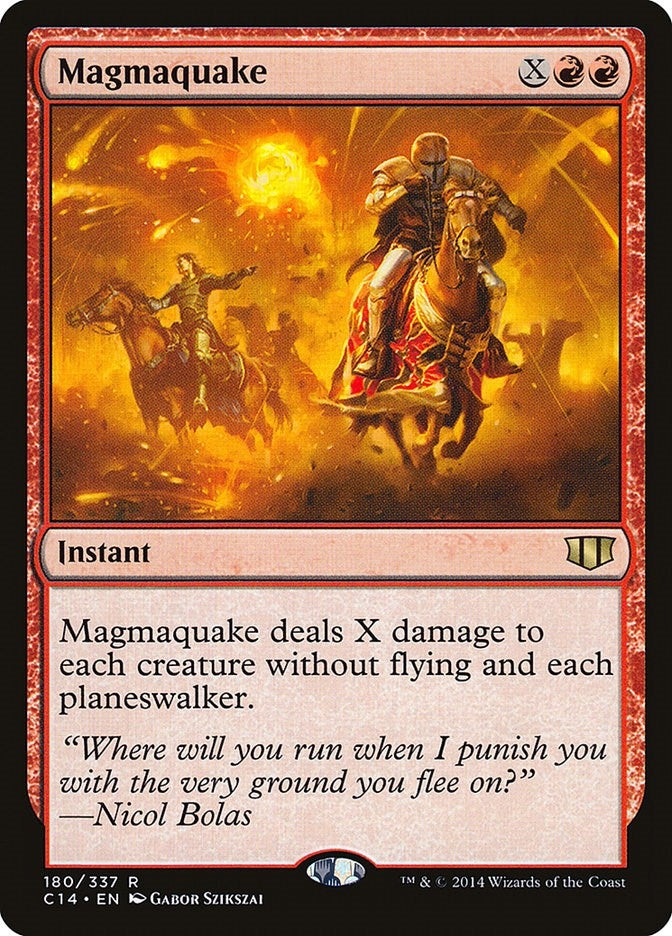 Image for Magmaquake (180) (Commander 2014) (C14) - Magic: The Gathering