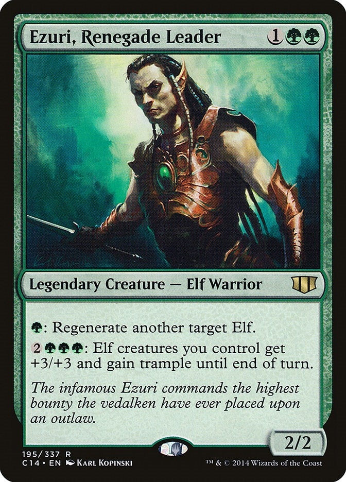 Image for Ezuri, Renegade Leader (195) (Commander 2014) (C14) - Magic: The Gathering