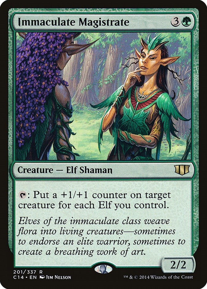 Image for Immaculate Magistrate (201) (Commander 2014) (C14) - Magic: The Gathering