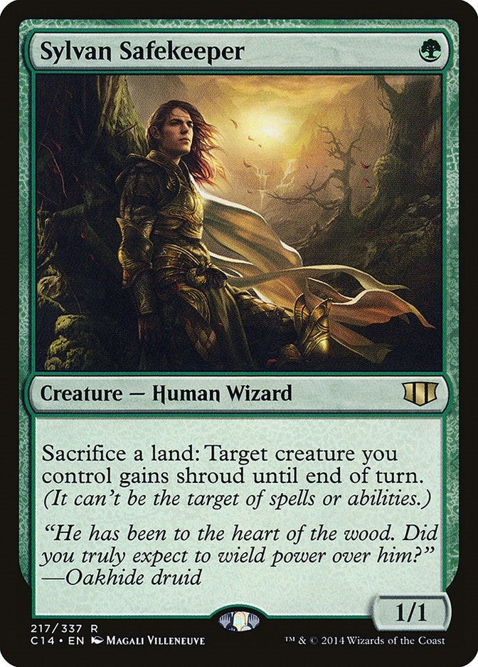 Image for Sylvan Safekeeper (217) (C14) - Magic: The Gathering