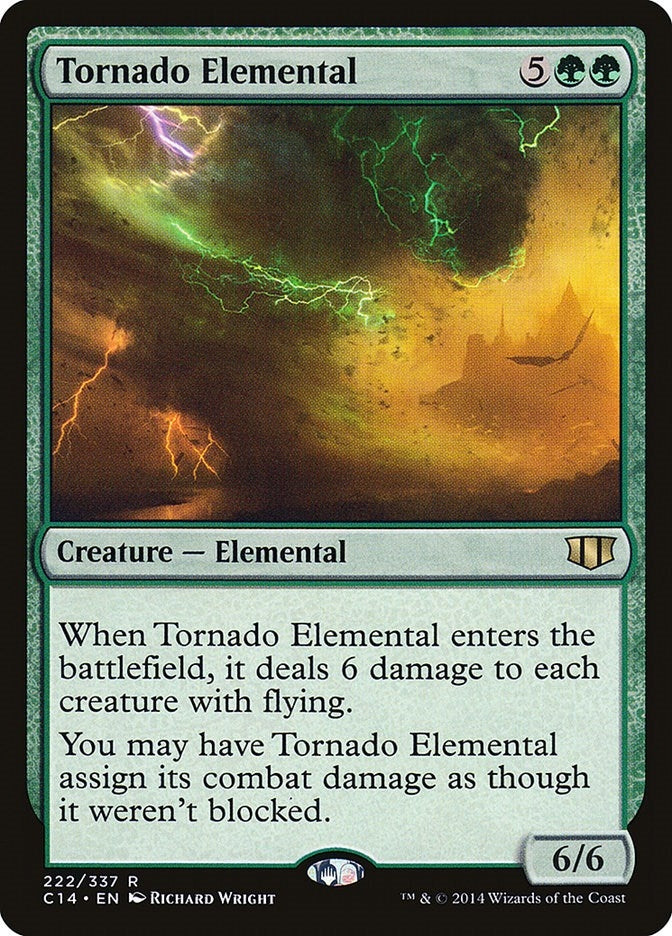 Image for Tornado Elemental (222) (Commander 2014) (C14) - Magic: The Gathering
