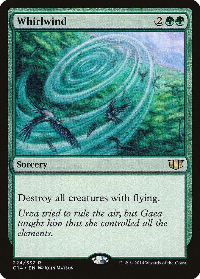 Image for Whirlwind (224) (Commander 2014) (C14) - Magic: The Gathering