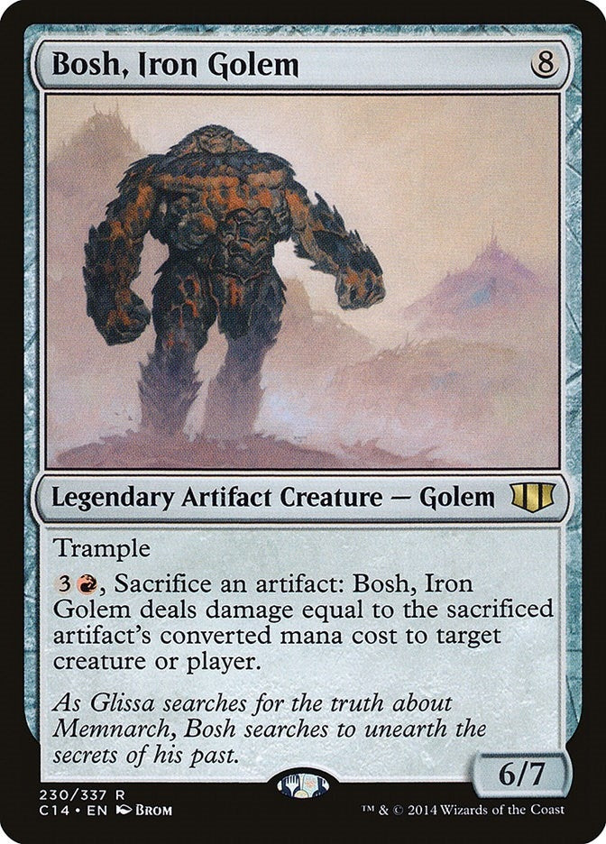 Image for Bosh, Iron Golem (230) (Commander 2014) (C14) - Magic: The Gathering
