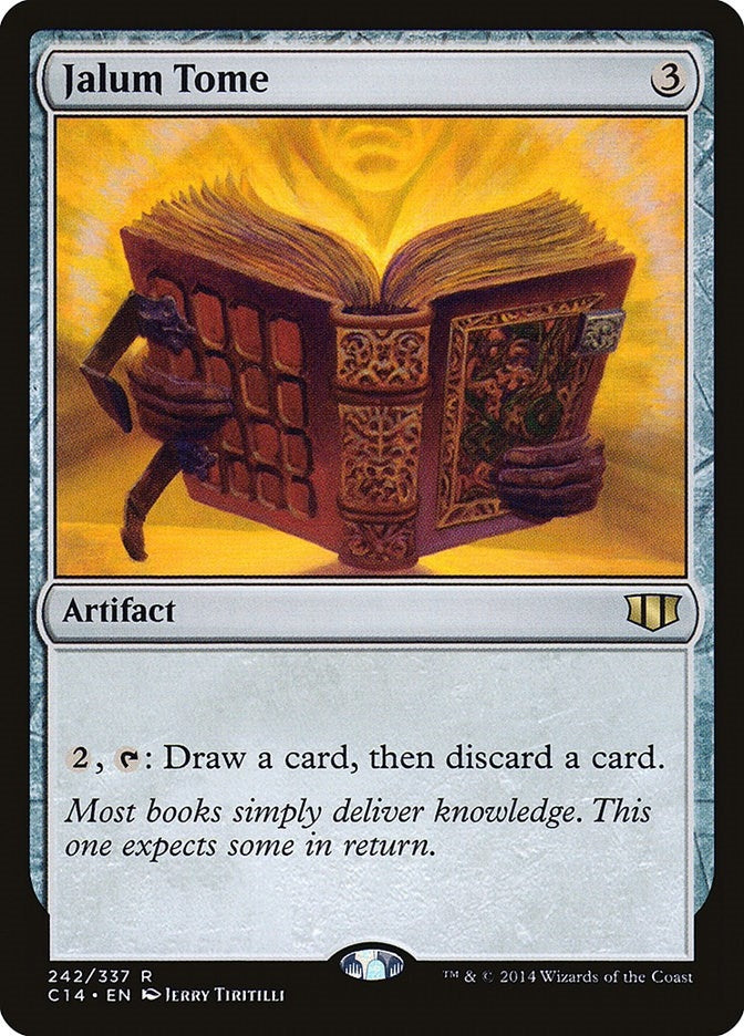 Image for Jalum Tome (242) (Commander 2014) (C14) - Magic: The Gathering