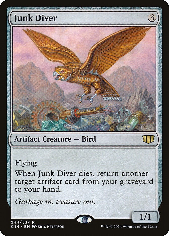 Image for Junk Diver (244) (Commander 2014) (C14) - Magic: The Gathering