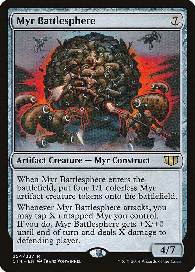 Image for Myr Battlesphere (254) (Commander 2014) (C14) - Magic: The Gathering