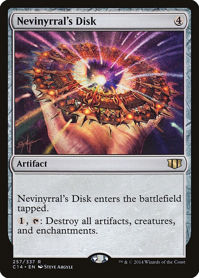 Image for Nevinyrral's Disk (257) (Commander 2014) (C14) - Magic: The Gathering