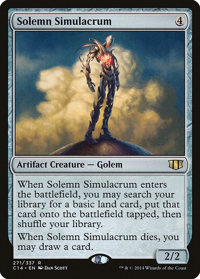 Image for Solemn Simulacrum (271) (Commander 2014) (C14) - Magic: The Gathering