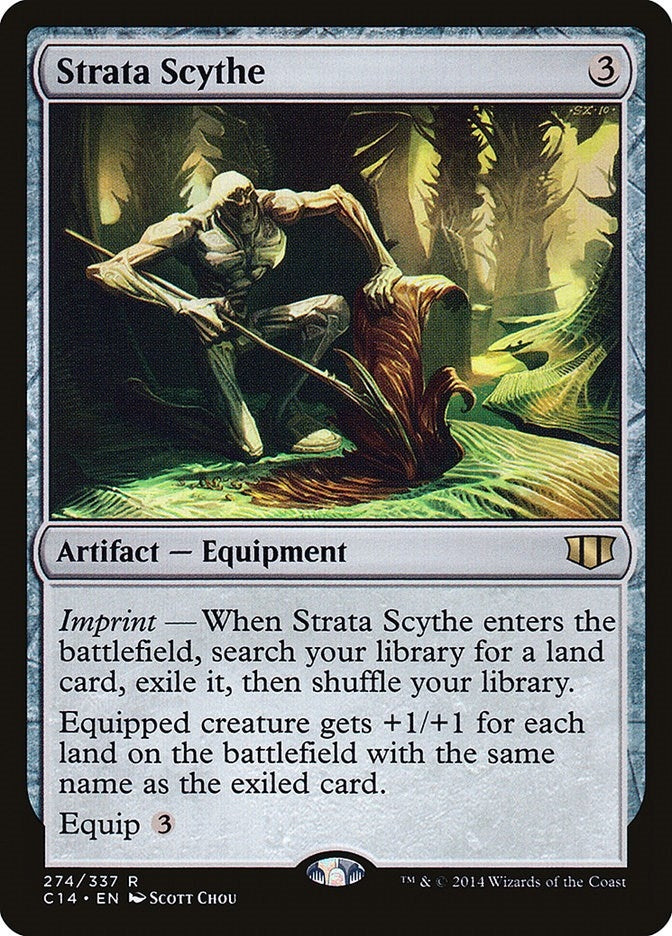 Image for Strata Scythe (274) (Commander 2014) (C14) - Magic: The Gathering