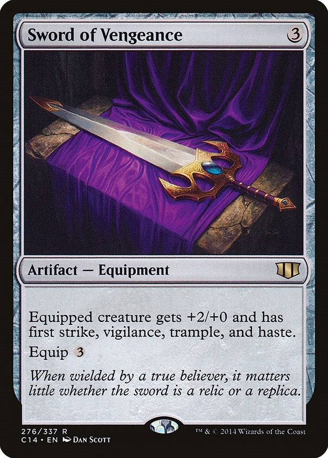 Image for Sword of Vengeance (276) (Commander 2014) (C14) - Magic: The Gathering