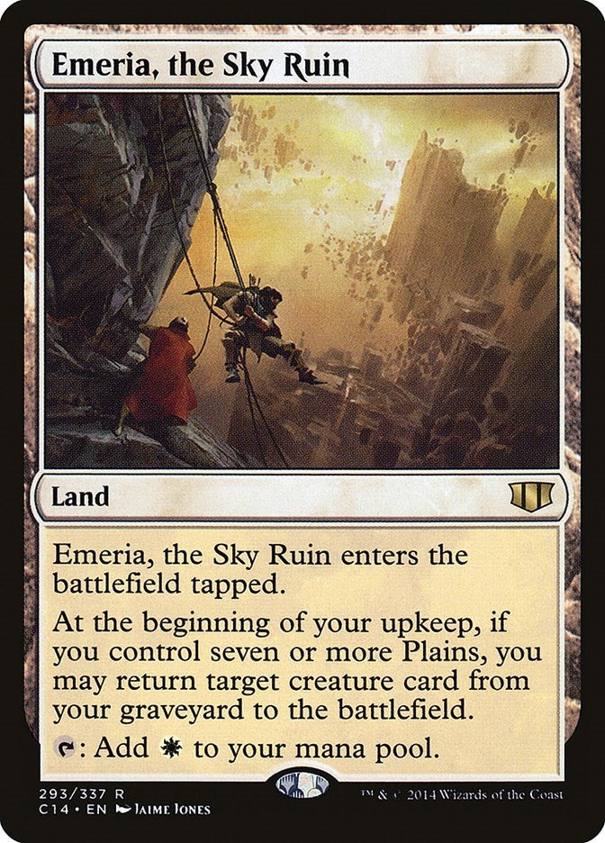 Image for Emeria, the Sky Ruin (293) (Commander 2014) (C14) - Magic: The Gathering