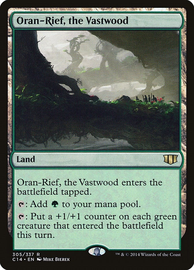 Image for Oran-Rief, the Vastwood (305) (Commander 2014) (C14) - Magic: The Gathering