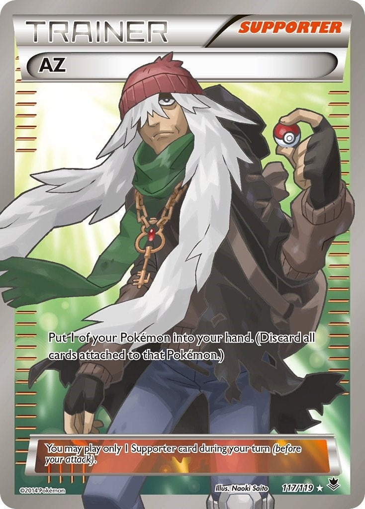 AZ (117 Full Art) (117/119) (XY - Phantom Forces)
