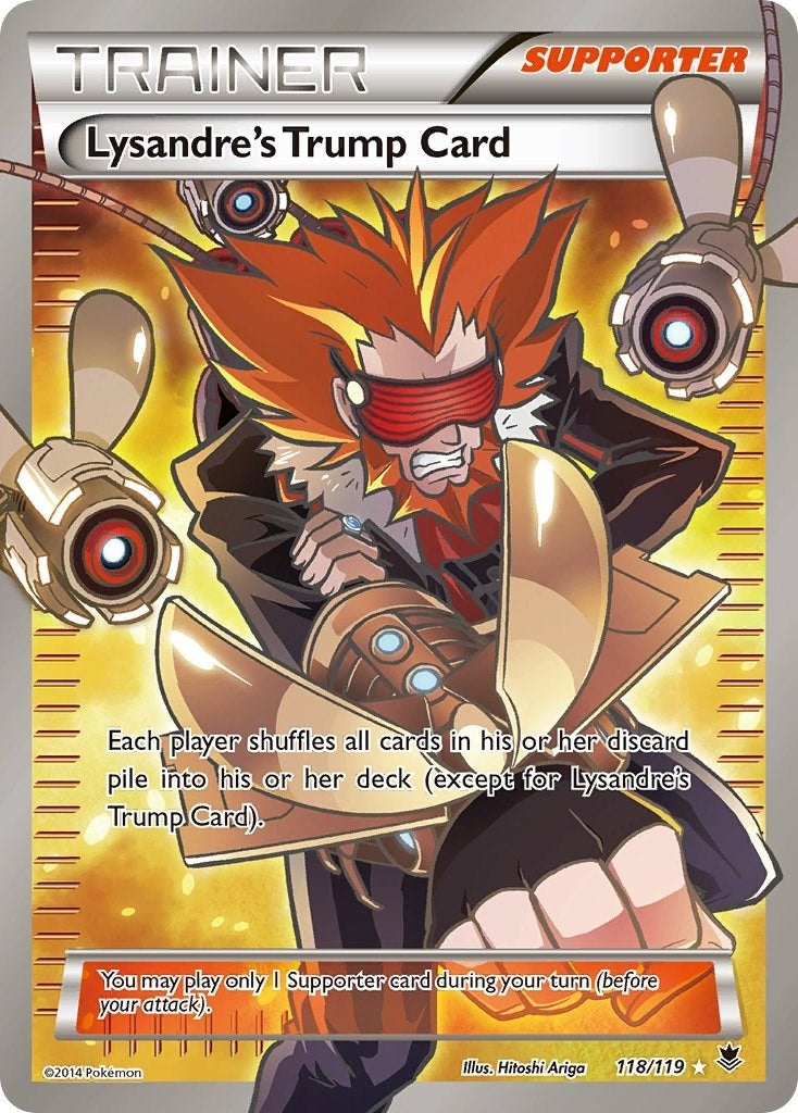 Lysandre's Trump Card (118 Full Art) (118/119) (XY - Phantom Forces)