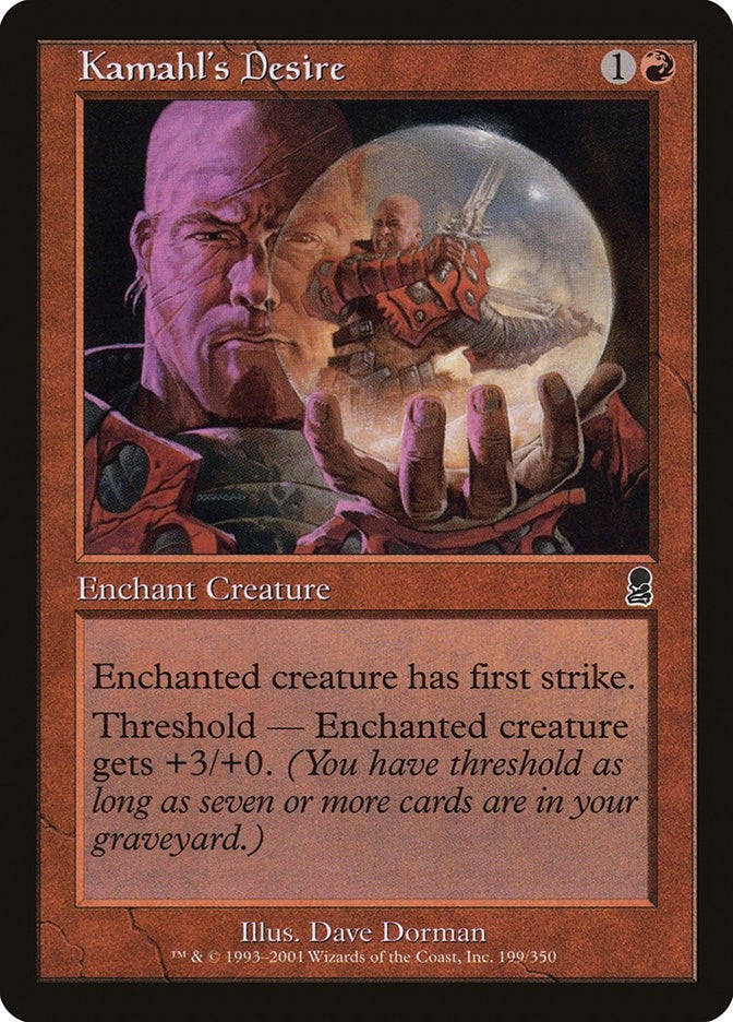 Image for Kamahl's Desire (199) (Odyssey) (ODY) - Magic: The Gathering