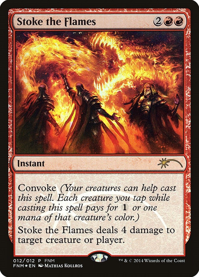 Image for Stoke the Flames (12) (FNM Promos) - Magic: The Gathering