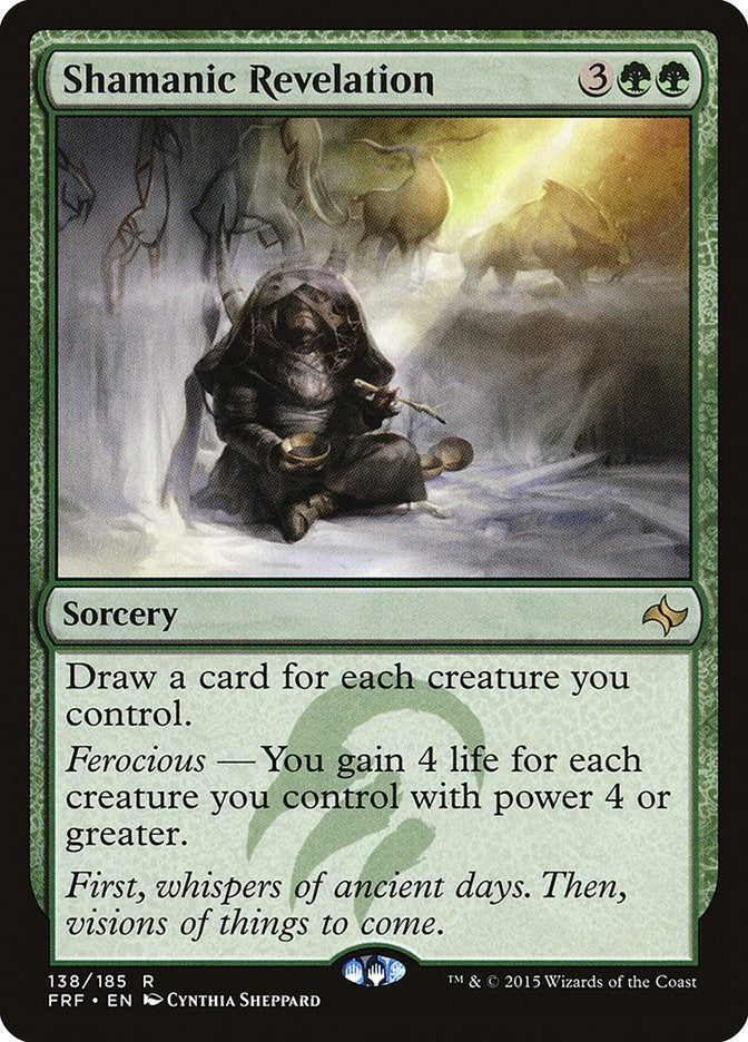 Image for Shamanic Revelation (138) (Fate Reforged) (FRF) - Magic: The Gathering