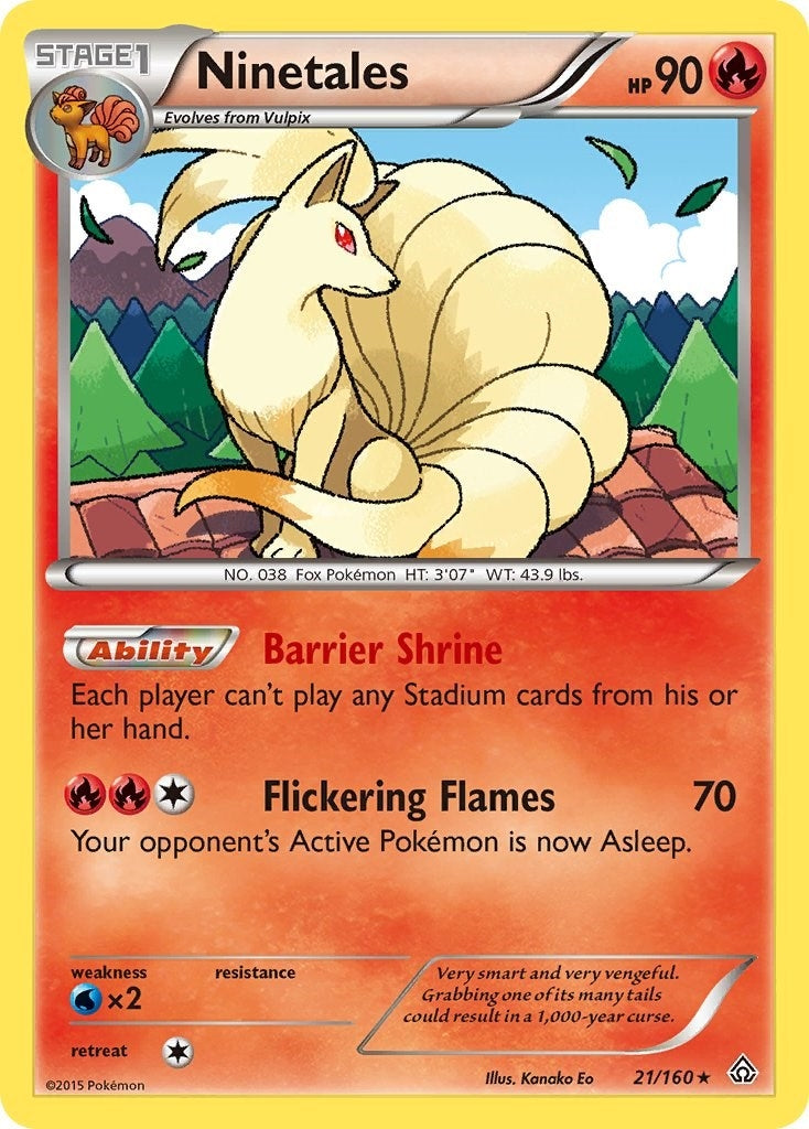 Ninetales (21/160) (XY - Primal Clash)