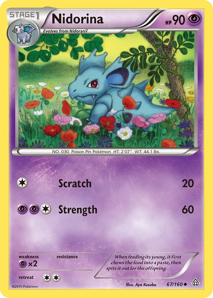 Nidorina (67/160) (XY - Primal Clash)