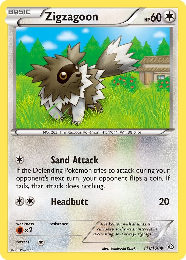 Zigzagoon (111/160) (XY - Primal Clash)
