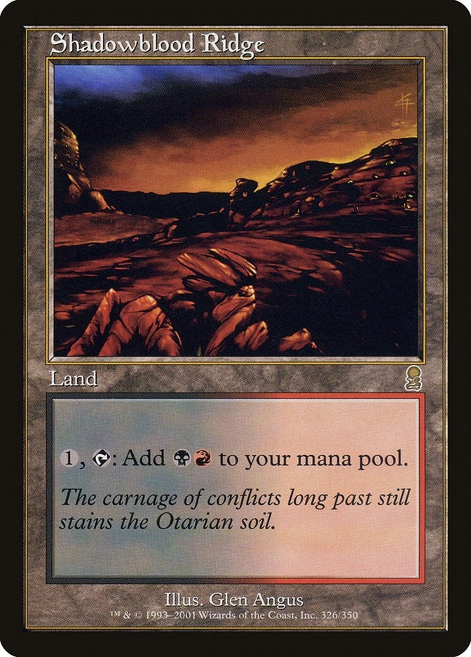 Shadowblood Ridge (326) (Odyssey)