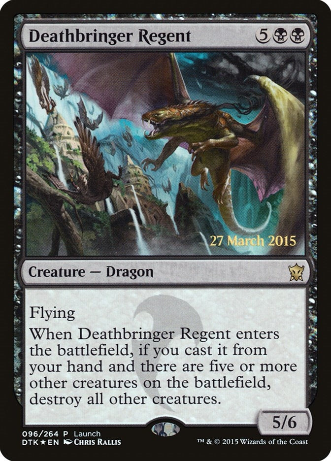 Image for Deathbringer Regent (96) (Launch Party & Release Event Promos) (LARP) - Magic: The Gathering