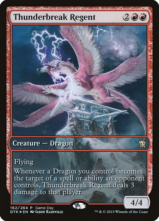 Image for Thunderbreak Regent (162) (Game Day & Store Championship Promos) - Magic: The Gathering