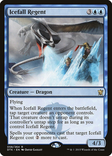 Image for Icefall Regent (58) (DTK) - Magic: The Gathering