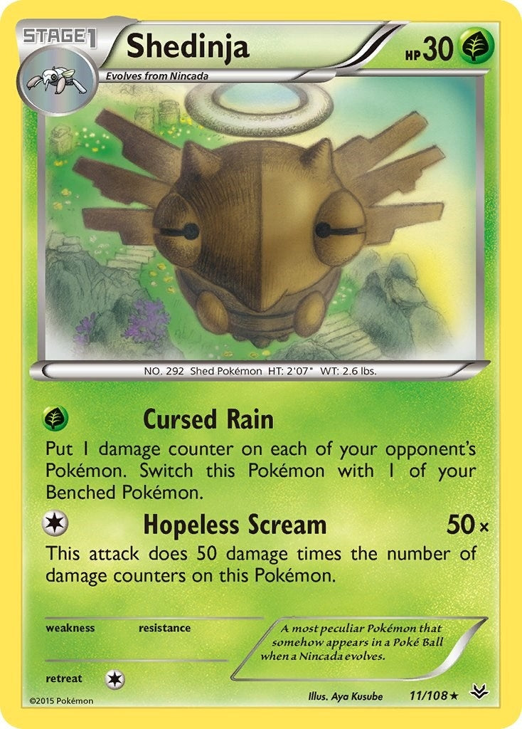 Shedinja (11/108) (XY - Roaring Skies)