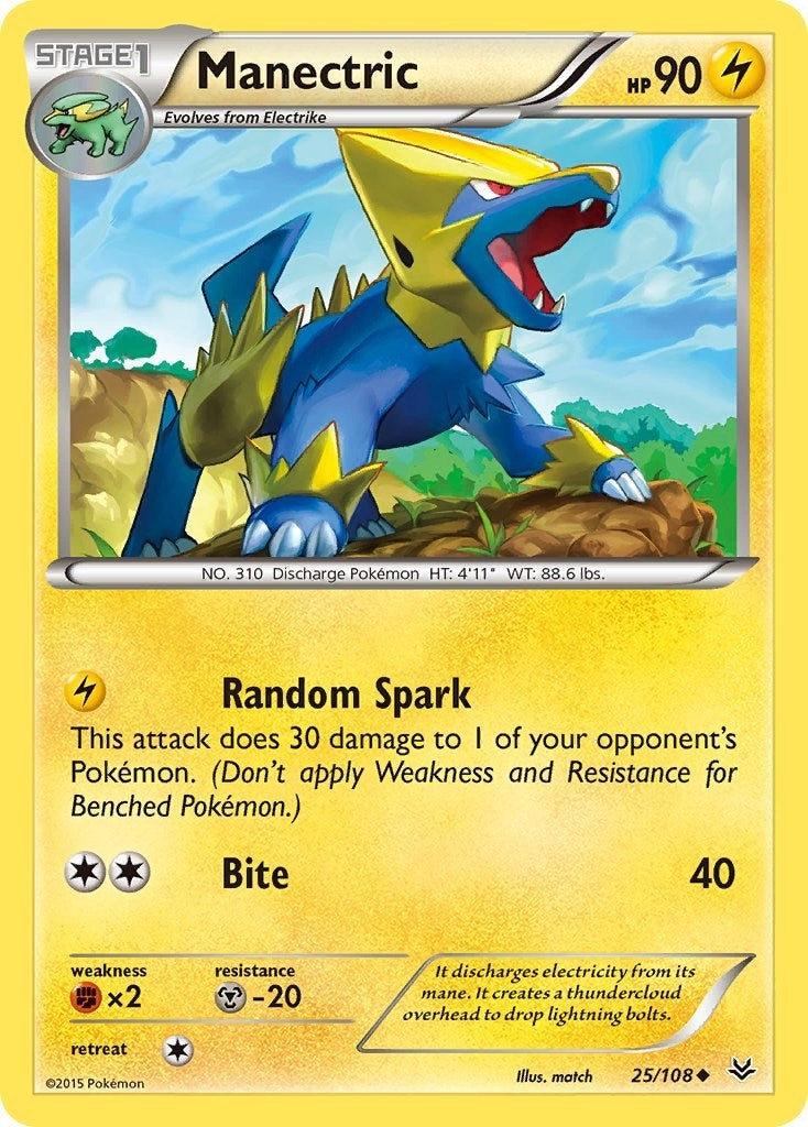 Manectric (25/108) (XY - Roaring Skies)