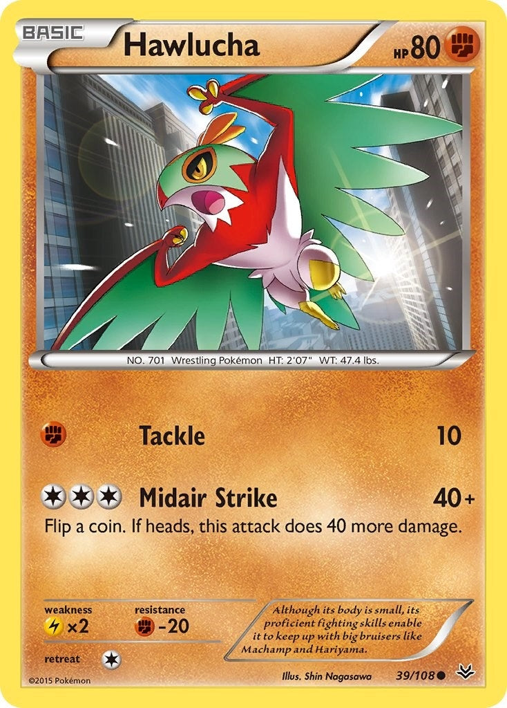 Hawlucha (39/108) (XY - Roaring Skies)