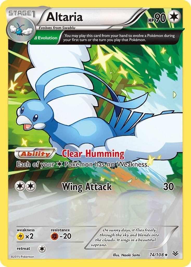 Altaria (74 Delta) (74/108) (XY - Roaring Skies)