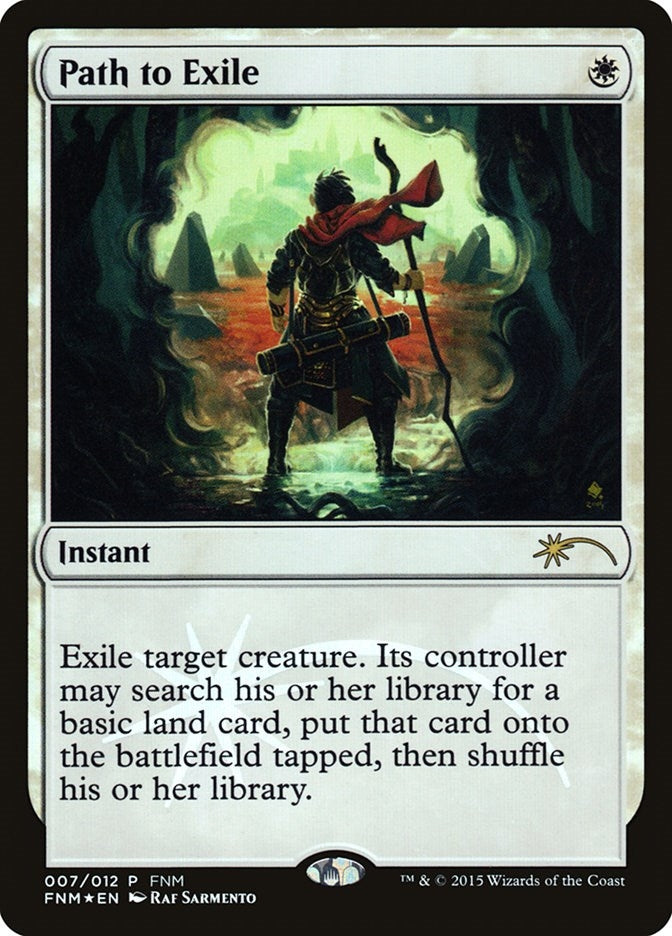 Image for Path to Exile (7) (FNM Promos) - Magic: The Gathering