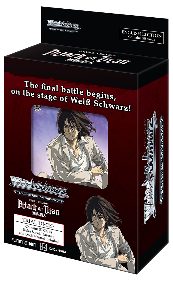 [Weiss Schwarz] 进击的巨人：最终季试用甲板