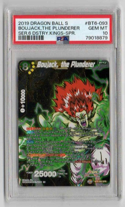 Boujack, the Plunderer SPR - BT6-093 - PSA 10