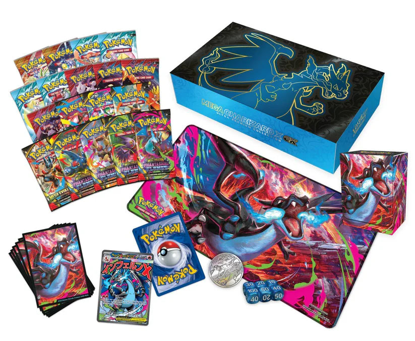 PRE ORDER - Pokemon TCG: Mega Charizard X ex Ultra Premium Collection