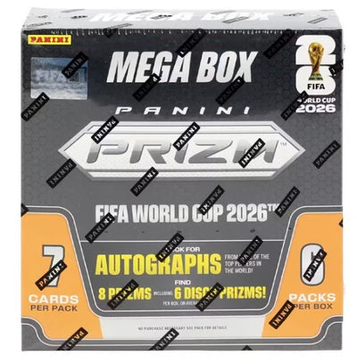 2026 Panini Prizm FIFA World Cup Soccer Mega Box